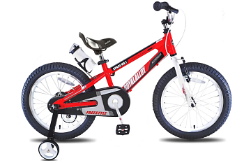 Велосипед STELS 18" Royal Baby SPACE NO.1 ALLOY (23.5см оранж/красный/черный)