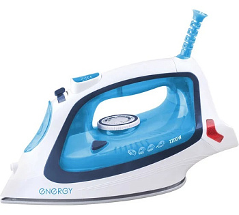 Утюг ENERGY EN-339 (2200Вт, пар,  пар. удар, верт. пар, спрей, самооч., керам., подошва)