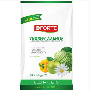 Удобрение сухое Bona Forte Универсальное Весна-лето гранул с м/эл 2,5кг