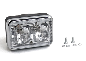 Фара квадратная ИЖ,УРАЛ №1 (2 галогенки)