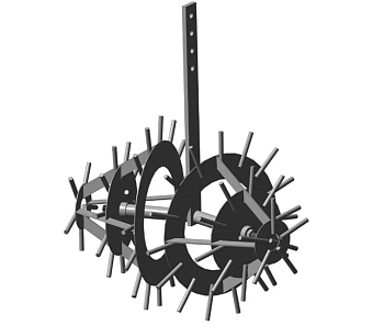 Пропольник МБ однорядный "Еж" без сцепки