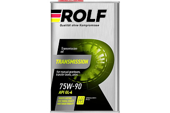 Масло трансмиссионное ROLF SAE 75W90 API GL-4 1л