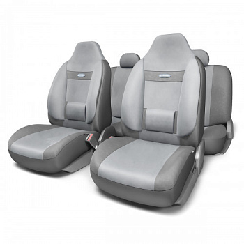 Чехлы автомобильные "COMFORT"COM-1105 (Н) ортопед. поддержка, литой подголовник