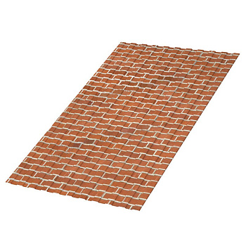 Проф.лист С-8*1150 (ECOSTEEL-01-Кирпич-05)