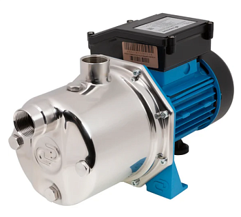 Насос полив. Джамбо (60/35Н) 35м, 0,6кВт, 60л/мин, поверхностный, нержавеющая сталь