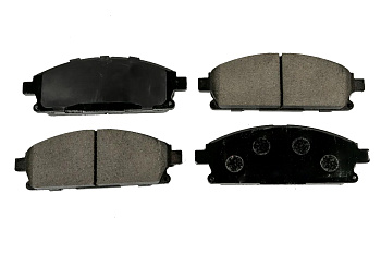 Колодки тормозные, передние (с антискрипной пластиной)