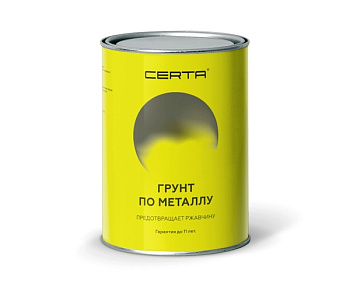 Эмаль CERTA-PLAST грунт песочно-желтый (0,8кг) Эмаль CERTA-PLAST грунт песочно-желтый (0,8кг)