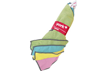 Салфетка из микрофибры YORK 4шт. (30х30 см)