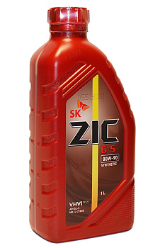 Масло трансмиссионное ZIC G-5 80W90 мех. КПП 1л синт