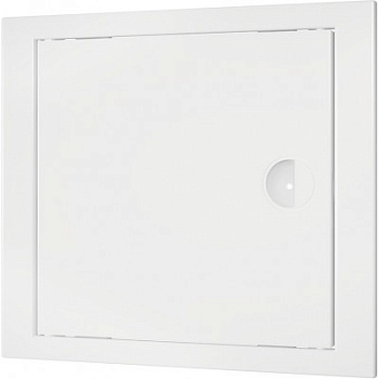 Люк-дверца ревизионная 318х318 с фланцем 296х296 с ручкой АБС