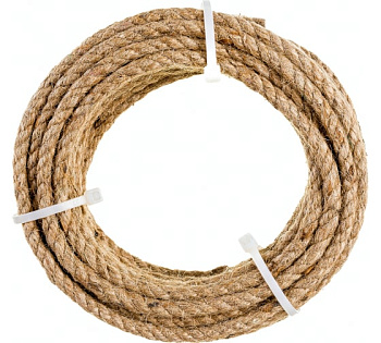 Канат джутовый 6мм 10м
