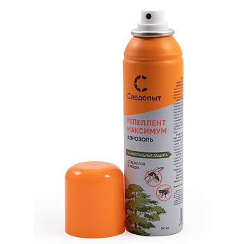 Репеллент Следопыт "Максимум" от клещей и комаров, аэроз. 100мл