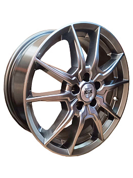 Диск литой Адамар (КС886-03) 6.5x16 ЕТ 40 5x100 67.1 дарк платинум Арт.76984