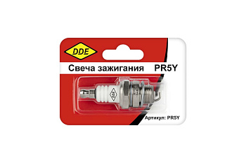 Свеча зажигания DDE - PR5Y (Champion RCJ6Y, Bosch WSR5F, NGK BPMR8A)