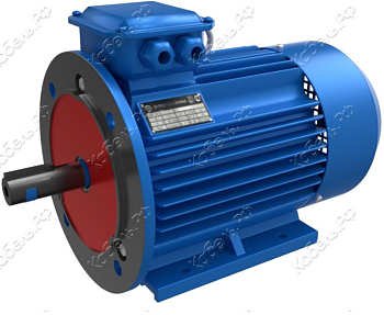 Электродвигатель АИР80В4У1(У2) 1,5/1500 (220/380В, IMB35 (2081), IP55, ЭМШ, 17кг, алюминий)
