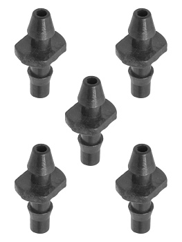 Соединитель для микротрубки, 3мм, MP-У (5шт)