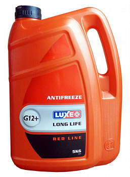 Антифриз LUXE (красный) LONG LIFE 5кг