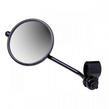 Зеркало заднего вида FCR-S99-2-В стальное черное с светоотражением