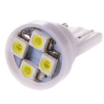 Лампа-диод 24V T10W 4SMD