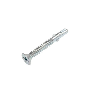 Саморез флюгель Daxmer 4,8х32 цинк (4800)