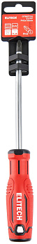 Отвертка ELITECH SL8x150мм 211107