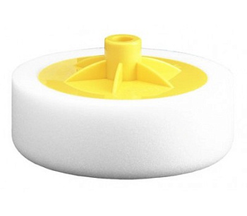 Круг полировальный Novol  ТИП А  (жеский.белый ) с резьбой 39800