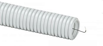 Труба гофра d25 с зондом (цена за метр)