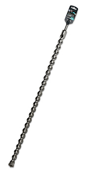 Бур по бетону SDS-plus METALLICA Optima 28 х800/750 мм, напайка с центром, 2 спирали