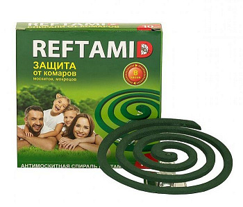 Рефтамид спираль от комаров  Рефтамид спираль от комаров