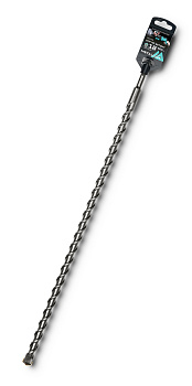 Бур по бетону SDS-plus METALLICA Optima 18 х600/550 мм, напайка с центром, 2 спирали