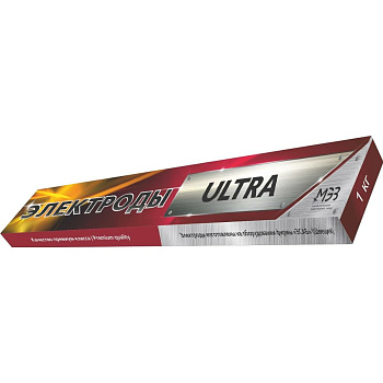 Электроды сварочные УЛЬТРА d=3,0  (1кг) ГОСТ 9466-75,ГОСТ 9467-75,ТУ 25.93.15-071-16302447-2022 МЭЗ