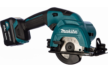 Пила дисковая аккум. MAKITA CXT 12В max, 85мм, 15мм (2х4.0Ач,з/у)