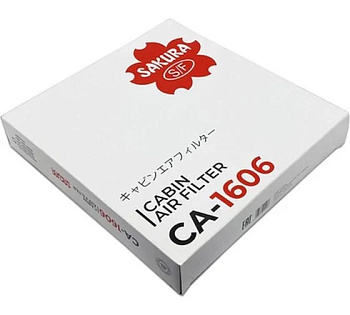 Фильтр салонный CA-1606 SAKURA Фильтр салонный CA-1606 SAKURA