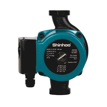 Насос циркул BASIC S 32-4S PN10 230В в/к Shinhoo