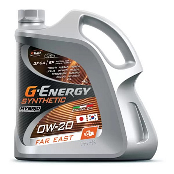 Масло моторное G-Energy SyntheticFarEast 0W20 4л