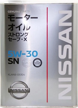 Масло моторное NISSAN 5W30 STRONG SAVE-X SN, SP/GF-6  син 4л.