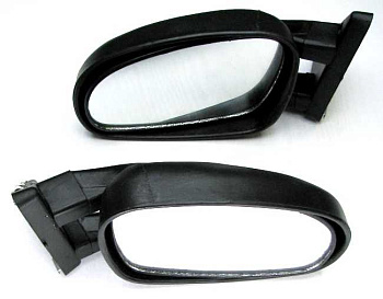 Зеркало наружное универсальное на скобах Фольс-3 2шт/кт (простое-стекло)