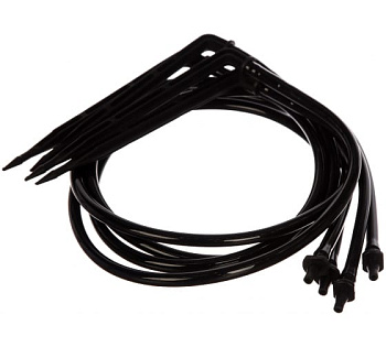 Капельницы индивидуального полива растений с трубкой и адаптером MP-У 4шт