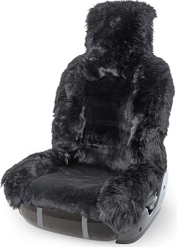 Накидка комбинированная мех натр. серый шт