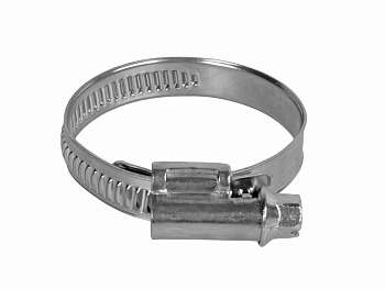 Хомут червячный 26-44. 28-48 ТРУД, NOVA