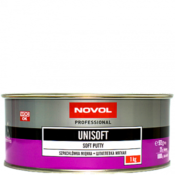 Шпатлевка NOVOL UNISOFT мягкая (1153) 1000 гр.