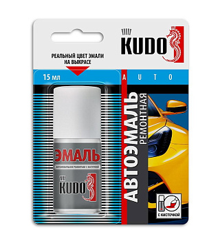 Эмаль автомобильная ремонтная с кисточкой "Toyota 202 Black" (черный)