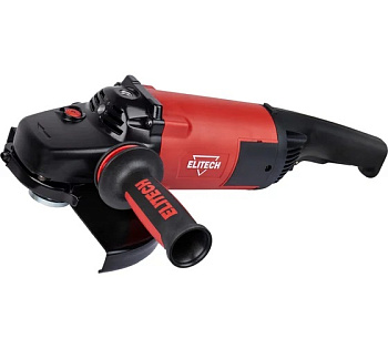 МШУ 2623Э ELITECH 2,6кВт; 6600об/мин; 6,8кг; плав пуск