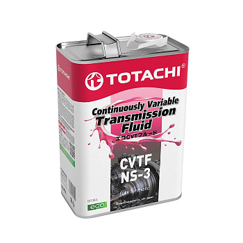 Жидкость для автомат. трансмиссий TOTACHI CVTF NS-3 4л