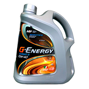 Масло моторное G-Energy Expert G 10W40 4л