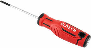 Отвертка ELITECH SL3x75мм 211101