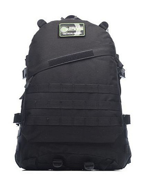 Рюкзак тактический RU 010 цвет Черный ткань Оксфорд 45л Рюкзак тактический RU 010 цвет Черный ткань Оксфорд 45л