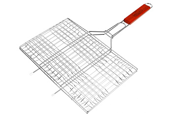 Решетка гриль для мяса 22х34х55см Lux, средняя Решетка гриль для мяса 22х34х55см Lux, средняя