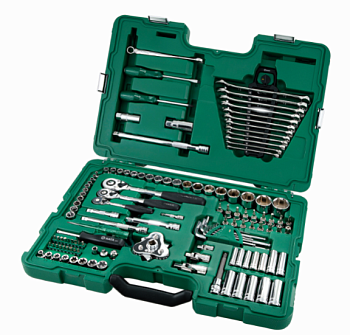 Набор инструментов SATA 1/4" х 3/8" х 1/2 128 предметов