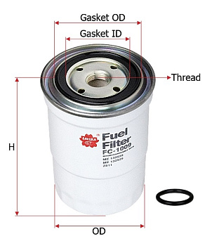 Фильтр топливный FC-1009 Sakura